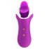 Vibrator oral rotativ Clitella de la FEELZTOYS - cu acumulator (mov) 