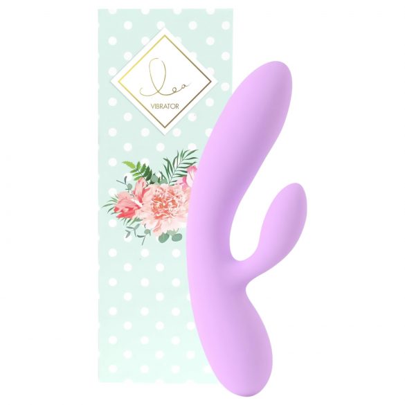 FEELZTOYS Lea - vibrator cu punct G, cu 2 motoare, rezistent la apa, cu acumulator (mov) 