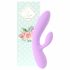 FEELZTOYS Lea - vibrator cu punct G, cu 2 motoare, rezistent la apa, cu acumulator (mov) 