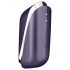 Satisfyer Traveler - stimulator clitoridian portabil cu acumulator (negru-alb)