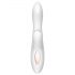 Satisfyer Pro+ G-spot - vibrator pentru stimularea clitorisului și punctului G (alb)