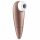 Satisfyer 1 Number One - Stimulator clitoridian cu unde de presiune, impermeabil (maro)