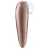 Satisfyer 1 Number One - Stimulator clitoridian cu unde de presiune, impermeabil (maro)