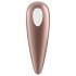 Satisfyer 1 Number One - Stimulator clitoridian cu unde de presiune, impermeabil (maro)