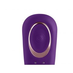   Satisfyer Double Classic - vibrator de cuplu impermeabil, cu baterie (violet)