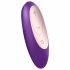 Satisfyer Double Plus Remote - vibrator pentru cupluri, radio-controlat și reîncărcabil (mov) 