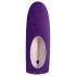 Satisfyer Double Plus Remote - vibrator pentru cupluri cu telecomandă, reîncărcabil (mov)