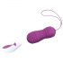 FEELZTOYS Foxy - ou vibrator rezistent la apă, cu acumulator și control radio (mov) 