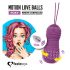 FEELZTOYS Foxy - ou vibrator rezistent la apă, cu acumulator și control radio (mov) 