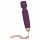 Bodywand Luxe - vibrator mini de masaj cu acumulator (mov) 