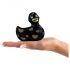 My Duckie Romance 2.0 - vibrator clitoridian (negru-auriu)