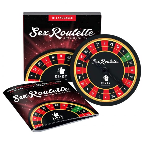 Ruleta Erotică Kinky - joc de societate (în 10 limbi) 