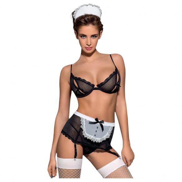 Costum de Menajeră Obsessive Maidme - set (6 piese) 