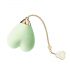 Vibrator clitoridian impermeabil ZALO Baby Heart (verde) 