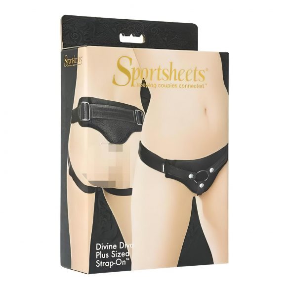 Sportsheets Plus Size - produse de prins sub (negru) 