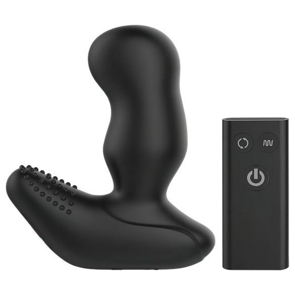 Nexus Revo Extreme - vibrator pentru prostată rotativ cu telecomandă (negru)