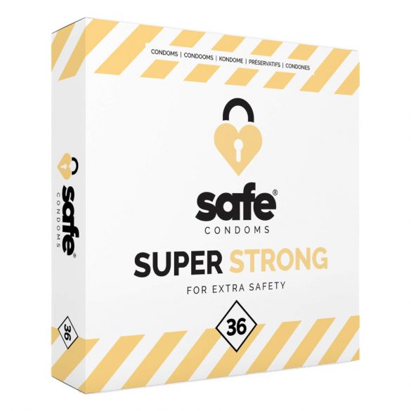 SAFE Super Strong - prezervativ extra rezistent (36 buc) 