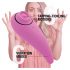 FEELZTOYS Femmegasm - vibrator vaginal și clitoridian rezistent la apă (roz) 