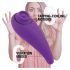 FEELZTOYS Femmegasm - vibrator rezistent la apă pentru vagin și clitoris (mov) 