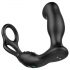 Nexus Revo - vibrator prostate cu telecomandă, rotativ, cu inel (negru)