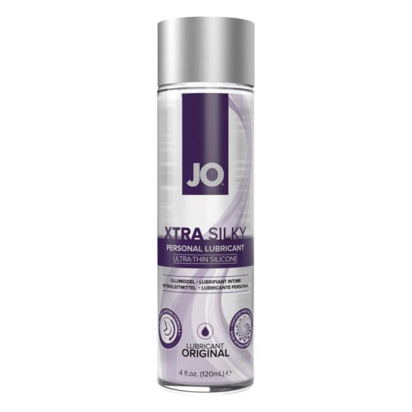 System JO Extra Silky - lubrifiant siliconic cu vitamina E (120ml) 