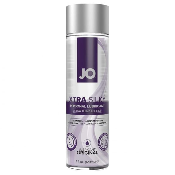 System JO Extra Silky - lubrifiant siliconic cu vitamina E (120ml) 