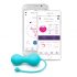 LOVELIFE DE OHMIBOD - KRUSH - bila smart cu acumulator (turcoaz) 