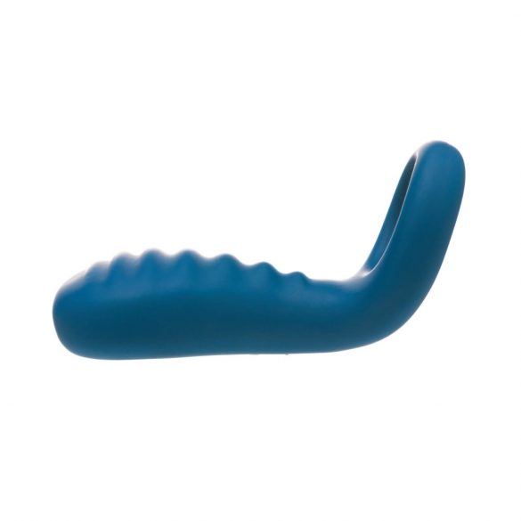 OHMIBOD Bluemotion Nex 3 - inel vibrator pentru penis (albastru) 