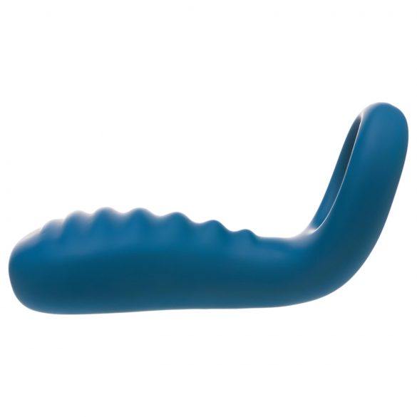 OHMIBOD Bluemotion Nex 3 - inel pentru penis inteligent, reîncărcabil, cu vibrații (albastru)