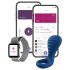 OHMIBOD Bluemotion Nex 3 - inel pentru penis inteligent, reîncărcabil, cu vibrații (albastru)