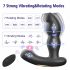 Vibrator anal rotativ cu radio și acumulator Hiross Aixiasia (negru) 