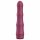 Vibrator cu baterie Aixiasia din bambus - bordo 