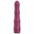 Vibrator cu baterie Aixiasia din bambus - bordo 