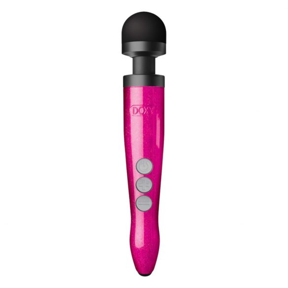 Vibrator de masaj Doxy Die Cast 3R - acumulator, roz 