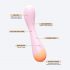 Vush Peachy G-Spot - vibrator pentru punctul G cu acumulator (roz) 