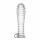 Penis extender vibratil și grositor Lonely (transparent) 